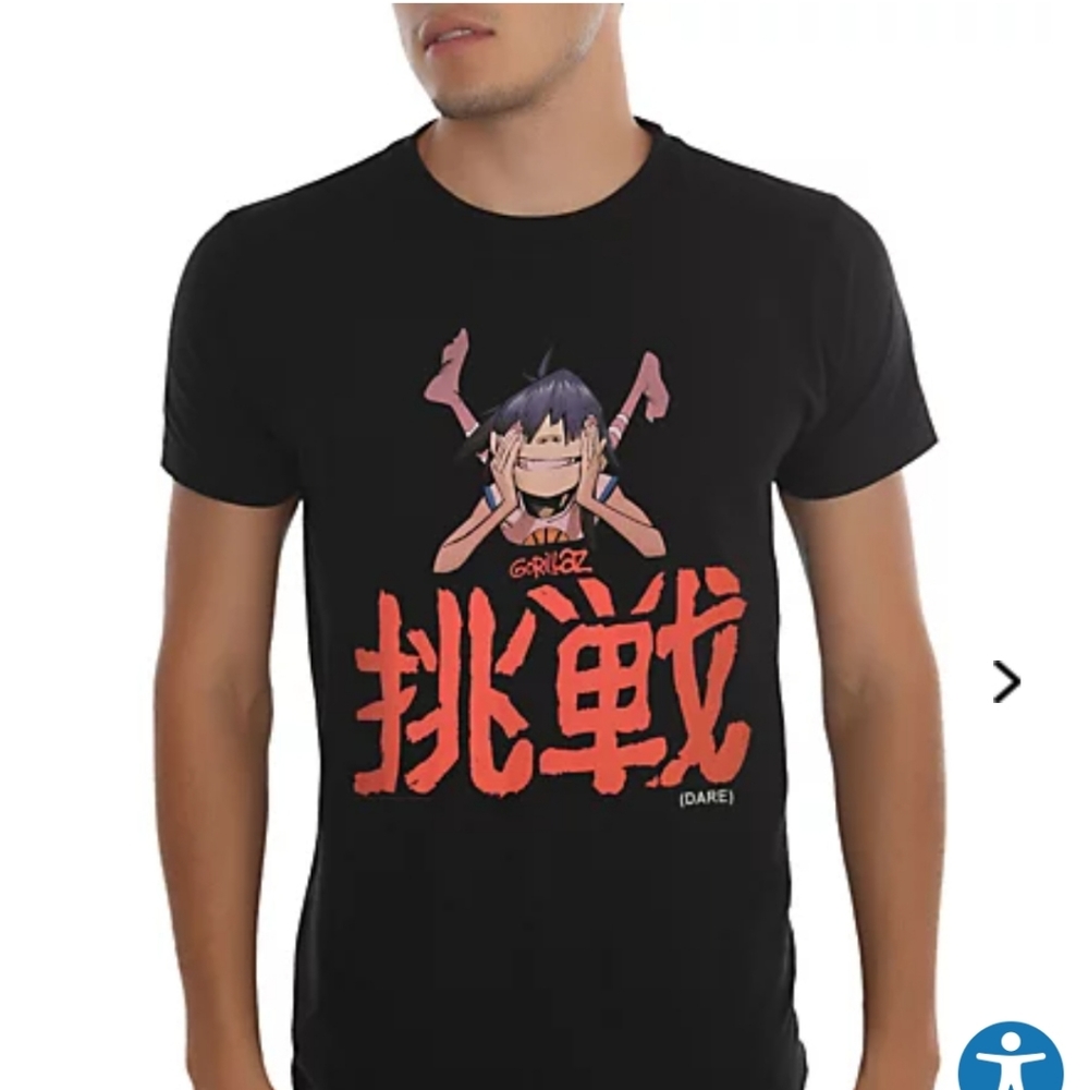 Gorillaz Dare Men's Tee feat. Noodle